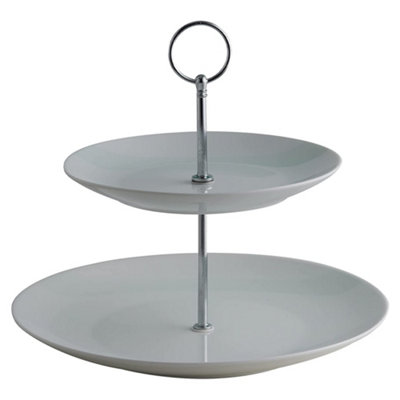 Simplicity 2 Tier Cake Stand & Cake Server Set