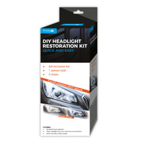 Simply 14 Piece Headlight Restoration Kit