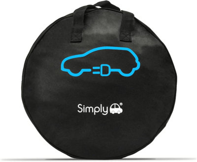 Simply Auto Electric Vehicle Fast-Charging, Lightweight, Durable and Flexible Cable Type 2 - Type 2-32AMP 5m Cable