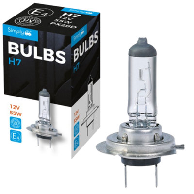 Simply H7 499 12V 55W Halogen Headlight Bulb Dipped Car Van Vehicle ...