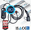 Simply Premium Adjustable Amperage Electric Vehicle Fast-Charging 3.1kW 8/10/13amp Cable UK 3Pin to Type 1-5M