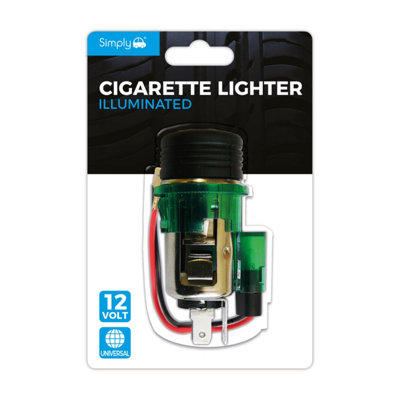 Simply Universal Illuminated Cigarette Lighter Adapter