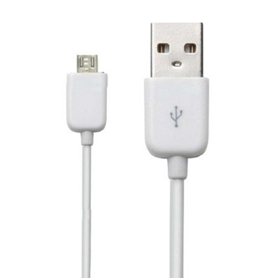 Simply White Micro USB Charging Cable
