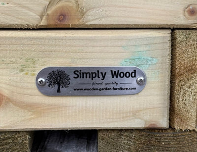 Simply Wood Signature Classic TROUGH Planter - Extra large Plus