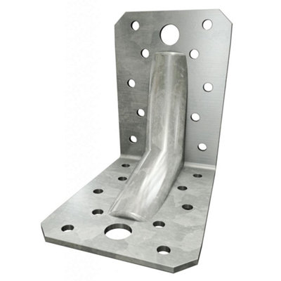 Simpson Strong Tie Heavy Duty Angle Bracket Silver (60 x 100 x 100mm)