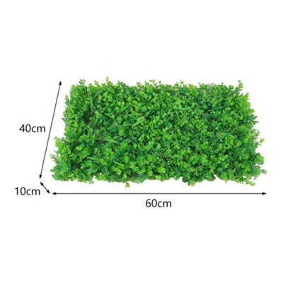 Plants Mat Artificial Turf Greenery Garden Grass Green Panel Plastic Wall-Hedge Wedding 40*60cm Decoration Fence