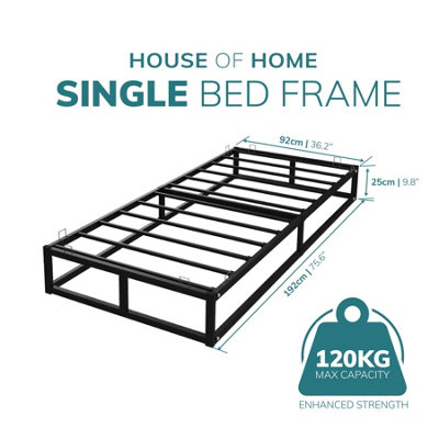 Extra strong deals single bed frame