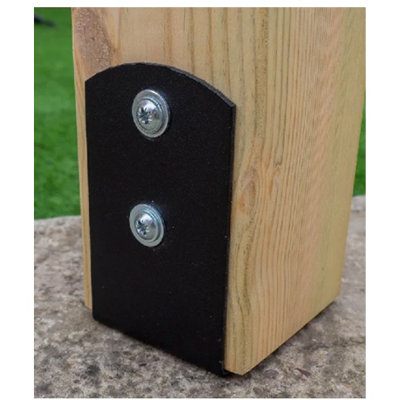 Fence Posts Support U Type Pergola Brackets for Durable Outdoor Structures