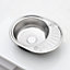 Single Bowl Modern Large Inset Stainless Steel Kitchen Sink Basin with Drainer