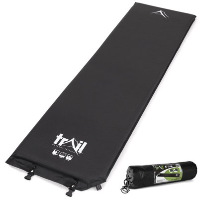 Single Camping Mat Self Inflating Inflatable Roll Mattress Extra Thick ...