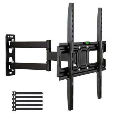 Single crank small base TV stand