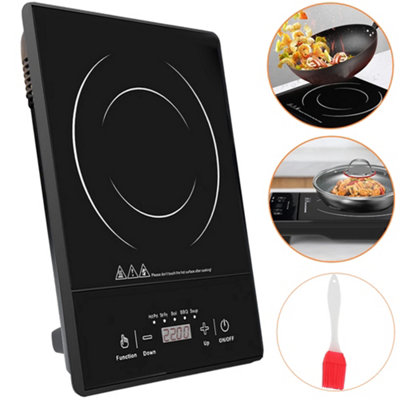 Plaque À Induction Portable 2 Feux Bolero Squad 2001, 1500-200 W, 9 Niveaux De Puissance
