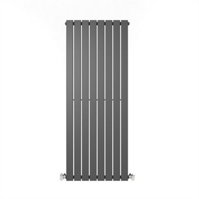 Single Flat Panel Vertical Column Radiator (H)1600mm by MCC Direct