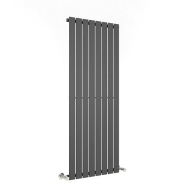 Single Flat Panel Vertical Column Radiator (H)1600mm by MCC Direct