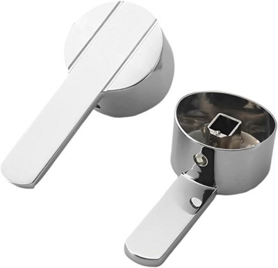 35mm Single Lever Basin Mixer Handle – Zinc Alloy Chrome Faucet Lever Replacement For Kitchen Or Bathroom