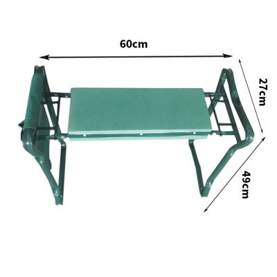 Single Kneeling Stool Folding Outdoor Garden Kneeler and Seat