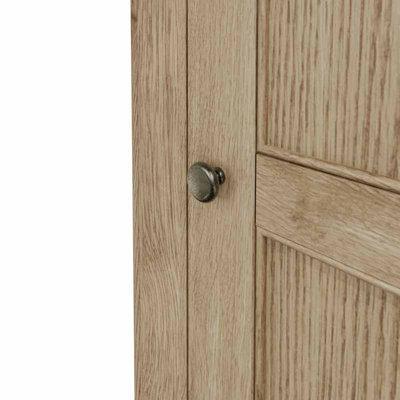 Single Larder Unit - L75 x W55 x H190 cm - Smoked Oak - 6