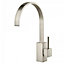 Single Lever Kitchen Mixer Tap Brushed Finish PARRINA BR