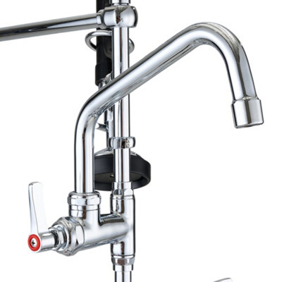 Single Lever Tap Commercial Kitchen Tap with Pull-Out Sprayer