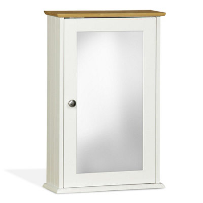 Narrow mirrored deals bathroom cabinet