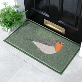 Single Robin Doormat (70 x 40cm)