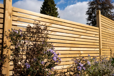 Single Slatted Panel 1.2m - Pack of 4