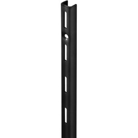 Single Slot Upright Black 99.5cm