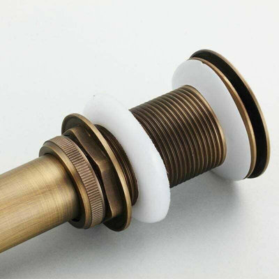 Sink and basin drains and accessories, pop up retro basin drain plug ...