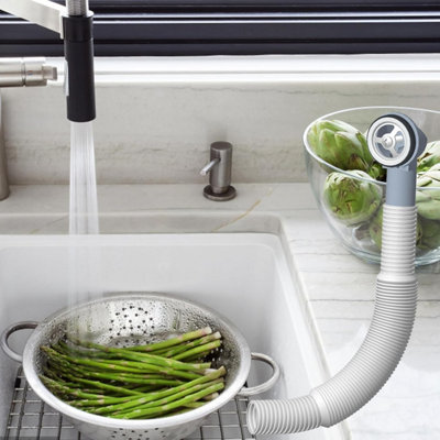 Sink Overflow Kit, Including 2 Adjustable Pipes 1 Overflow Cover ...
