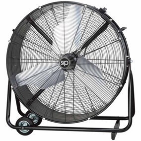 SIP 30 Inches Swivel Drum Fan - L30 x W87.5 x H90 cm