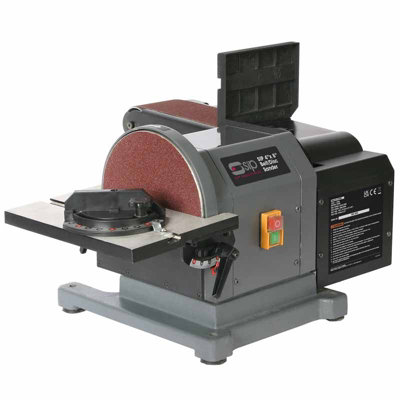 SIP 4 x 8 Inches Belt Disc Sander - Aluminium