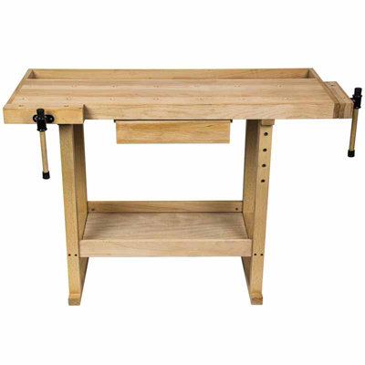 SIP Beech Workbench - wood - L1350 x W900 x H620 mm - 4