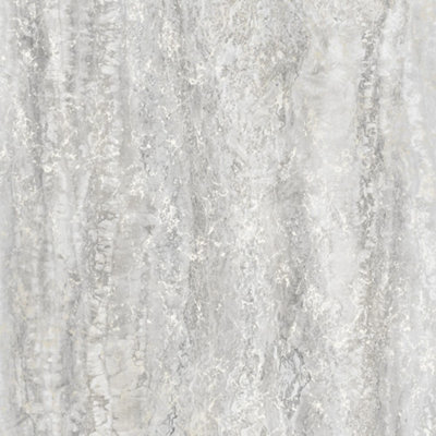 Sirrus Metallic Marble Wallpaper In Taupe