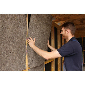 SISALWOOL™ 100mm Pallet (Coverage 24m2) Natural Fibre Insulation