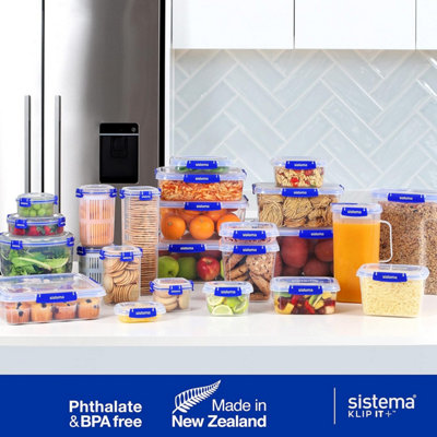 Sistema Klip It Plus Juice Jug 2 Litre Leak Proof Seal Easy Lock easy ...