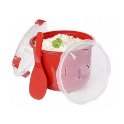 Sistema Microwave Round Rice Steamer 2.6L - BPA-Free Plastic