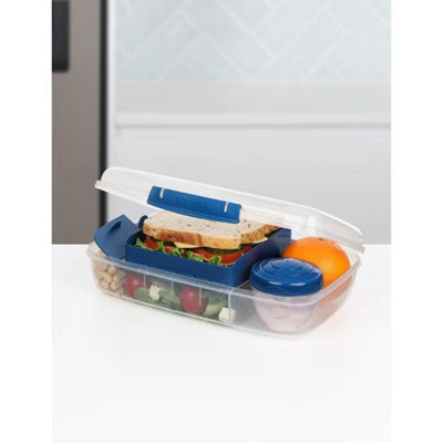 Sistema TO GO Bento Lunch Box 1.76L - BPA-Free School Lunch Box in ...