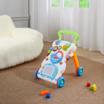 Sit to Stand Baby Walker with Music and Light 47.5cm H