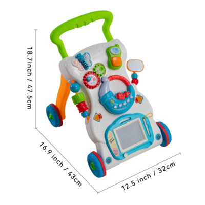 Sit to Stand Baby Walker with Music and Light 47.5cm H - 9