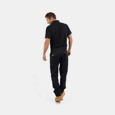 Site King Khaki Cargo Knee Pad Work Trousers (W28, L31)