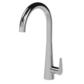 Situla Kitchen Mono Mixer Tap with 1 Lever Handle, 398mm - Chrome - Balterley