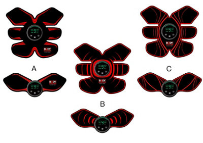 SIX PACK EMS BODY TRAINER EMS Technology (Electrical Muscle Stimulation)