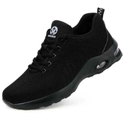 Lightweight steel toe outlet sneakers