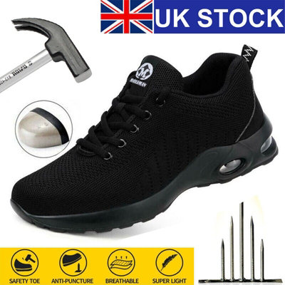 Super light steel toe on sale shoes