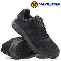 Size 10 Mens Womens Safety Boots Trainers Work Steel Toe Cap Hiking Shoes Ankle Ladies