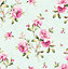 SK Filson Aqua Floral Wallpaper