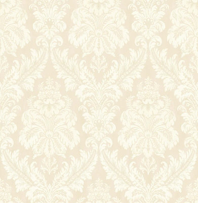 SK Filson Beige Damask Wallpaper