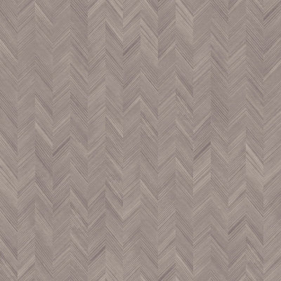 SK Filson Brown Herringbone Wallpaper