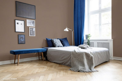 SK Filson Copper Linen Plain Wallpaper