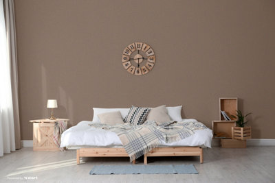 SK Filson Copper Linen Plain Wallpaper